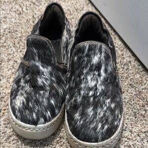Women’s Slip On Agave Sky Hair on shoes